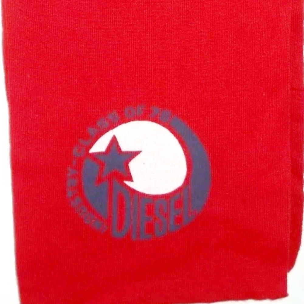 Diesel Unisex Printed Fashion Scarf